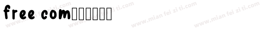 free com字体转换